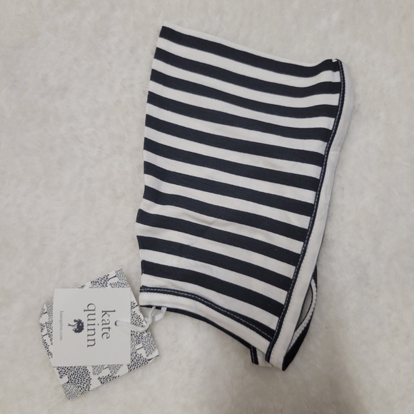 Kate Quinn Black Stripe Elf Hat 6-12M - Picture 1 of 2